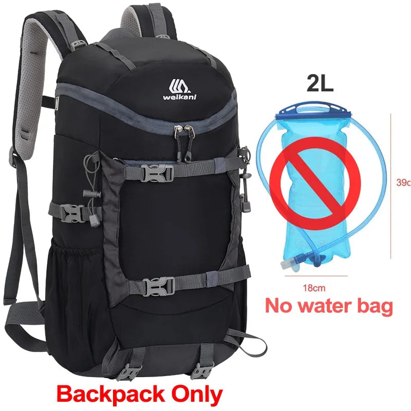 Hydration Backpack for Hiking, Running & Cycling — Outdoor Sports, Camping, Climbing & Travel Bag for Men & Women