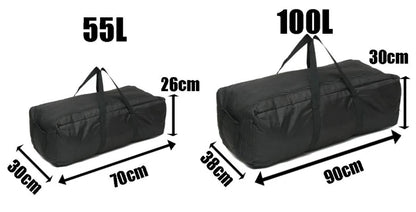 Camping Equipment Storage Bag – Large Waterproof Travel Duffle & Backpack for Men & Women Outdoor Hiking