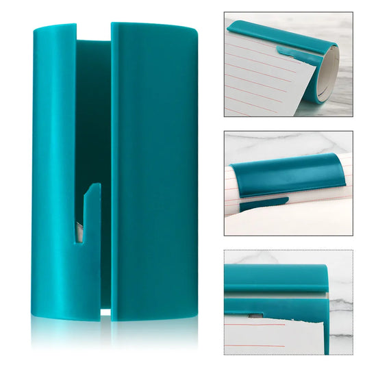Wrapping Paper Cutter – Sliding Christmas Paper Cutting Tool, Safe Plastic Mini Cutter for Household Use, Blade-Free
