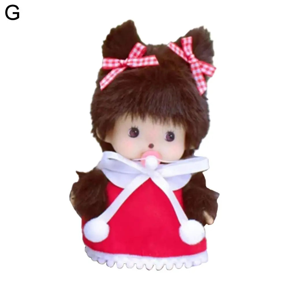 Fruit Adventure Strawberry Plush Doll – Cute PP Cotton Monchichi-Style Toy Bag Pendant Gift 15cm
