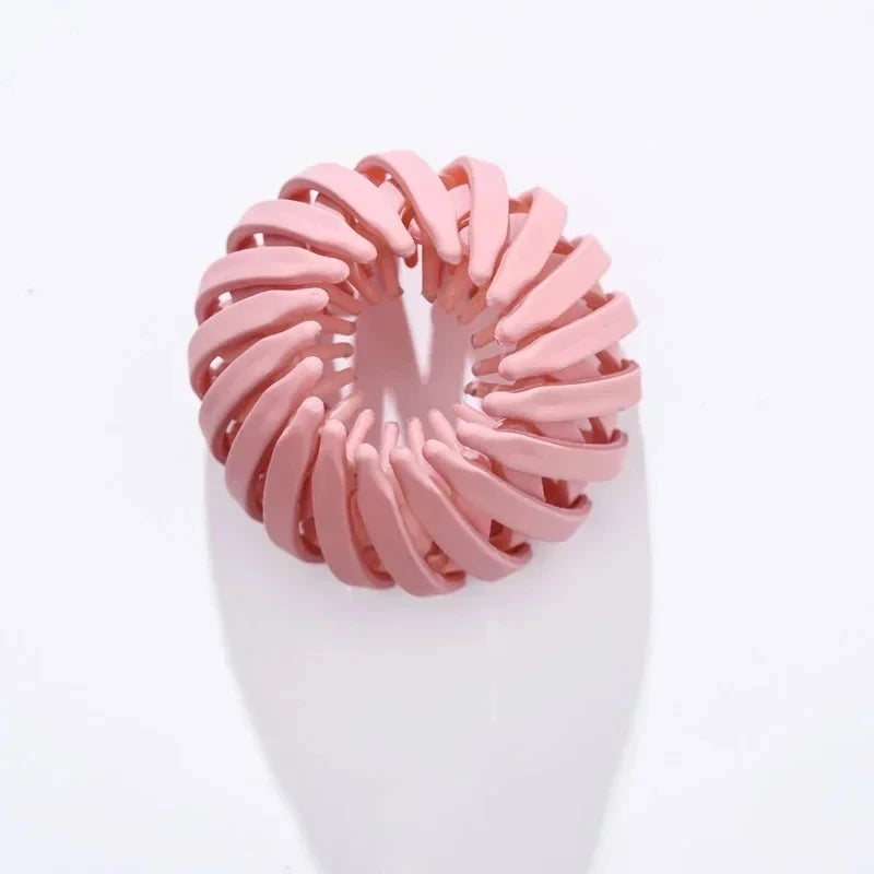 Bird Nest Ponytail Hair Clips – Magic Lazy Braider Hair Rings & Hairpins, Simple Hair Styling Accessories for Women