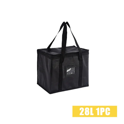 70L Large Capacity Insulated Cooler Bag – Thermal Foil Lunch & Food Storage Tote, Portable Zip Picnic & Camping Bag for Hot & Cold Retention