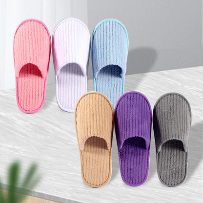 Winter Warm Plush Slippers for Women & Men – Non-Slip Fluffy Indoor House Slides for Bedroom Comfort Couple Home Shoes
