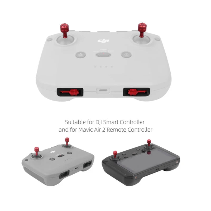 DJI Remote Controller Joystick Caps - Control Stick Thumb Rockers for Air 2 Air 3 Air 2S Mavic 3 Mini 2 3 4 Pro Mini 4K RC-N1 RC-N2