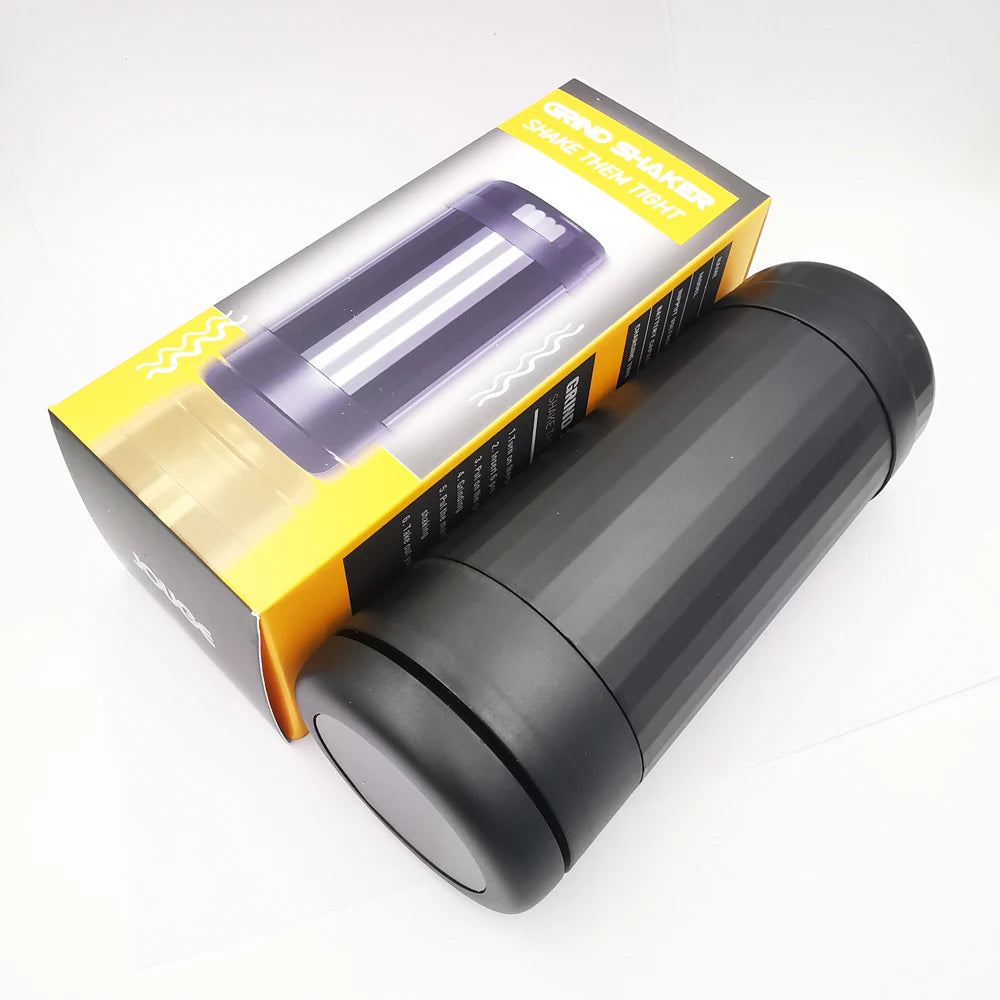2-in-1 Electric Tobacco Grinder & Filler — High Power 500mAh USB Rechargeable Automatic Shaker Smoking Accessory