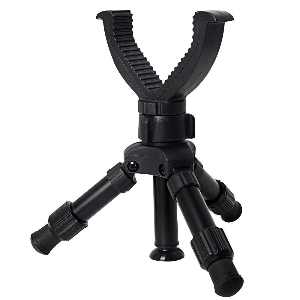 Portable Adjustable Rifle Tripod — Gun Support Monopod for Hunting & Outdoor Practice