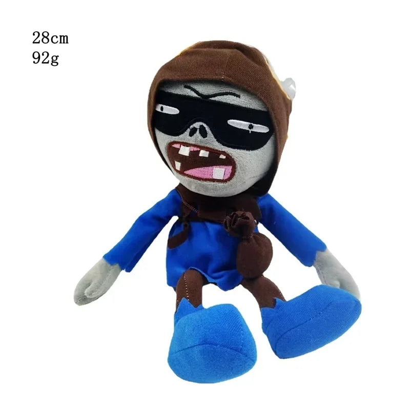 30cm Plants vs. Zombies Plush Toys - Soft Gargantuar, Zombie, and Pirate Zombie Stuffed Dolls for Kids and Fans