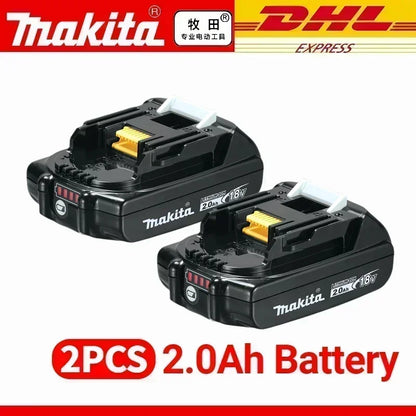 100% Original Makita 18V Lithium Battery – 6Ah/5Ah/3Ah Compatible with DTW700, DDF487, DTD173, DGA404, HR140D, DJV182 Tools