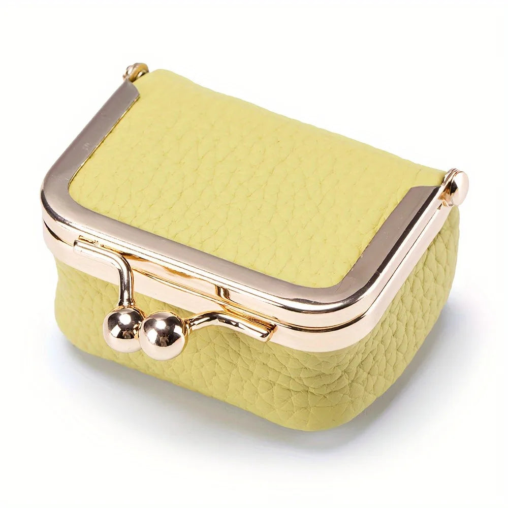 2026 Women's PU Leather Jewelry Box - Mini Ring, Necklace, Earring & Coin Storage Case