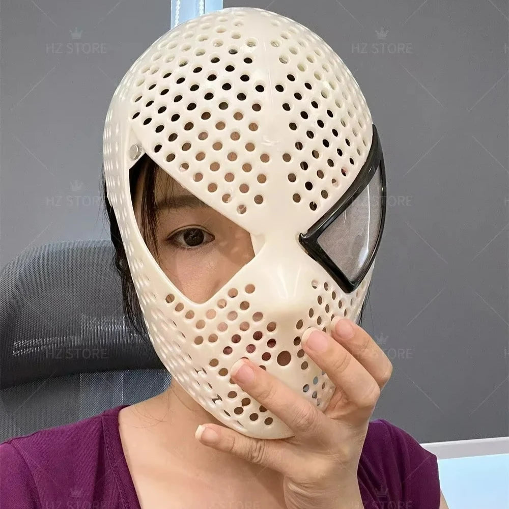 Toby Eyes ABS Faceshell - Lens-Integrated Handmade Mask Accessory for DIY Halloween & Cosplay