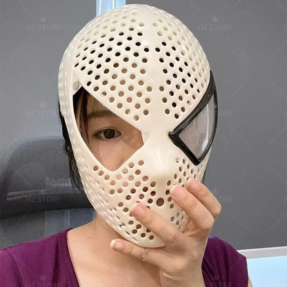 Toby Eyes ABS Faceshell - Lens-Integrated Handmade Mask Accessory for DIY Halloween & Cosplay