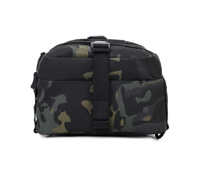 Camping Tactical Chest Bag – MOLLE Sling Backpack for Men, Outdoor Hiking, Cycling & Fishing
