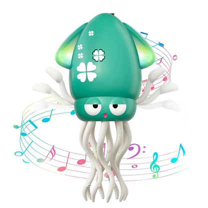 Magic Electric Dancing Octopus Toy – Interactive Light & Music Squid for Toddler Development, Kids Entertainment & Gifts