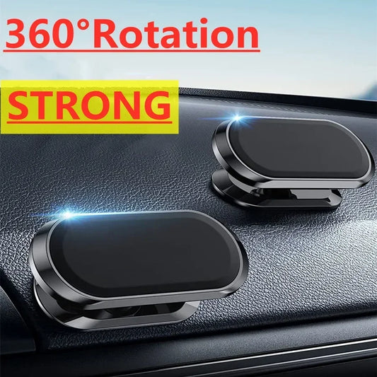 Magnetic Car Phone Holder - Universal Phone Mount Stand for iPhone 15/14/13/12/11 Samsung Redmi Devices