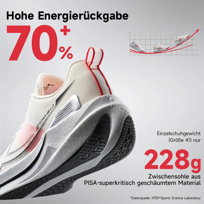 Xtep 2000km 5.0 Running Shoes - Lightweight Cushioned Sneakers for Jogging & Daily Training