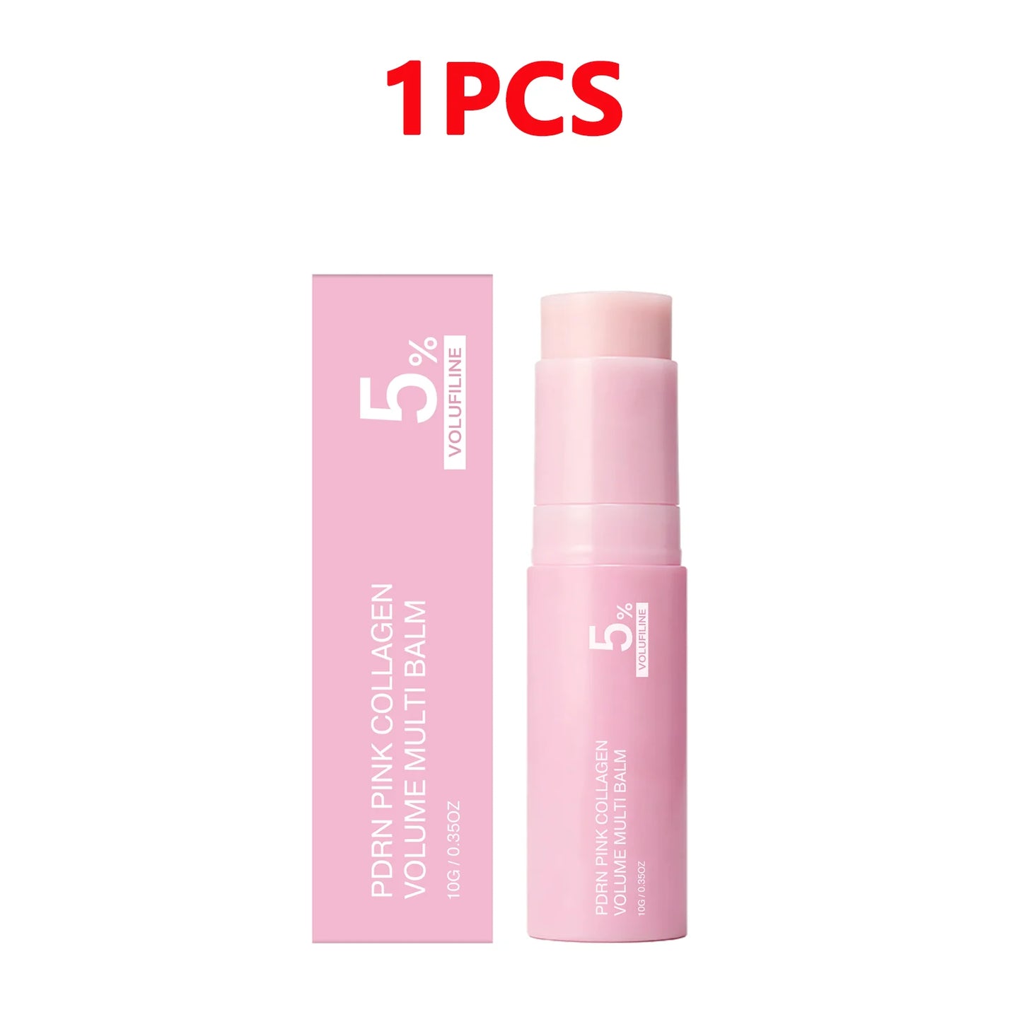 PDRN Pink Collagen Multi Balm Stick - Face & Body Radiance Care for Under-Eyes, Neck & Fine Lines