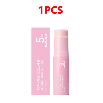 PDRN Pink Collagen Multi Balm Stick - Face & Body Radiance Care for Under-Eyes, Neck & Fine Lines
