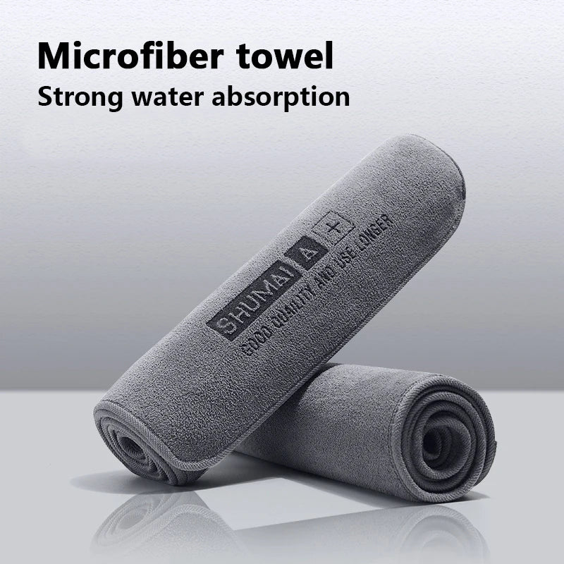 High-End Microfiber Car Wash Towel – Auto Cleaning, Drying & Detailing Cloth with Hemmed Edges for Car Care