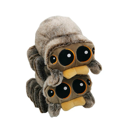 Black Spider Plush Toy — Soft Stuffed Animal Pillow, Little Lucas Anime Game Room Decor & Kids Gift