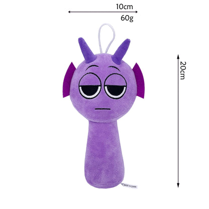 Sprunki Plush Toy — Incredibox Cartoon Pillow Doll, Stuffed Plush for Kids, Birthday & Christmas Gift
