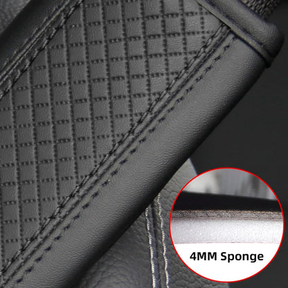 PU Leather Seat Belt Shoulder Cover - Breathable Safety Belt Padding for Car Accessories - Auto Interior Protection