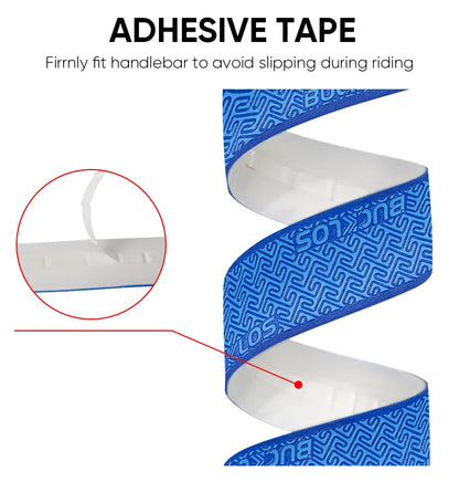 BUCKLOS Road Bike Handlebar Tape – Soft Non-Slip Drop Bar Strap for Gravel, Racing & Speed Bicycles