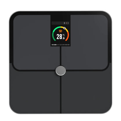 Digital Body Fat Scale — Smart TFT Color Screen with Heart Rate Monitoring for Precise Body Weight Measurement