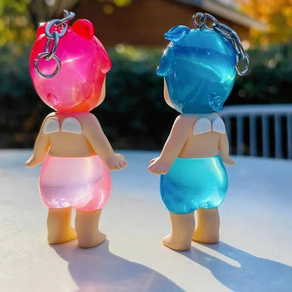 Dinosaur and Candy Mini Mystery Box – Cute Cartoon Collectible Figurines for Car Decor, Birthdays, and Gifts