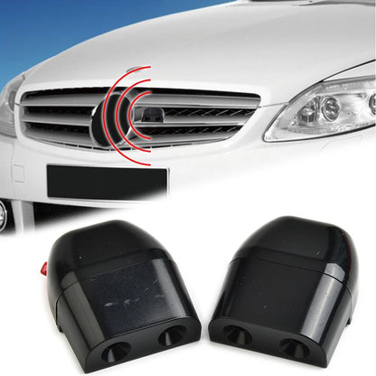 2pcs Car Ultrasonic Animal Repellent – Sonic Whistle Safety Alarm, Grille-Mount Deer & Wildlife Sound Repeller