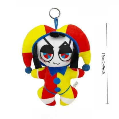 Amazing Digital Circus Maid Jax Plush Doll - Magical Rabbit Clown Cartoon Collectible for Fans, Home Decor & Gifts
