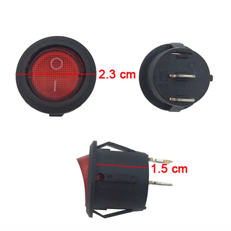Kids Electric Ride-On Car Switch - Replacement Power Switch for Toy Cars, Motorcycles & Remote Control Vehicles