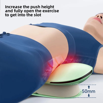 JAIYORL Electric Lumbar Traction Massager – Adjustable Vibration Waist & Spine Support Back Massage Machine