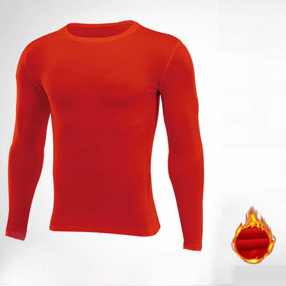 Unisex Compression Long Sleeve Base T-Shirt – Sports Fitness Top for Men, Women & Kids (Running, Gym, Basketball, Football)