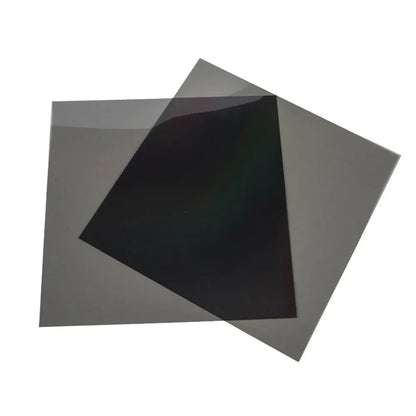 18 × 18cm Polarizing Film Sheet - LCD Screen Repair Polarizer for Watches, Multimeters and Calculators