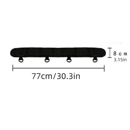 Tactical Nylon Waist Strap: Compatible with Belt for Outdoor Training and Sports
