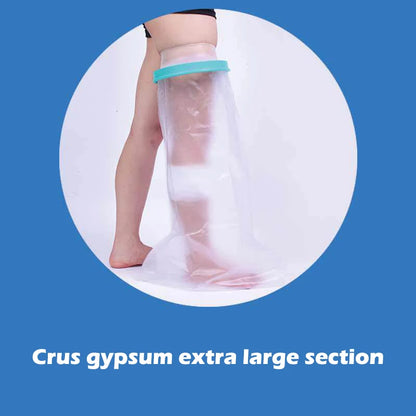 Waterproof Shower Cover for Adults — Cast & Bandage Protector for Arm, Leg, Hand, Wound & Fracture