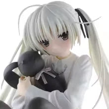 Cute Anime Lady Doll with Rabbit - 10cm Collectible Figure for Birthday Gifts & Home Decor
