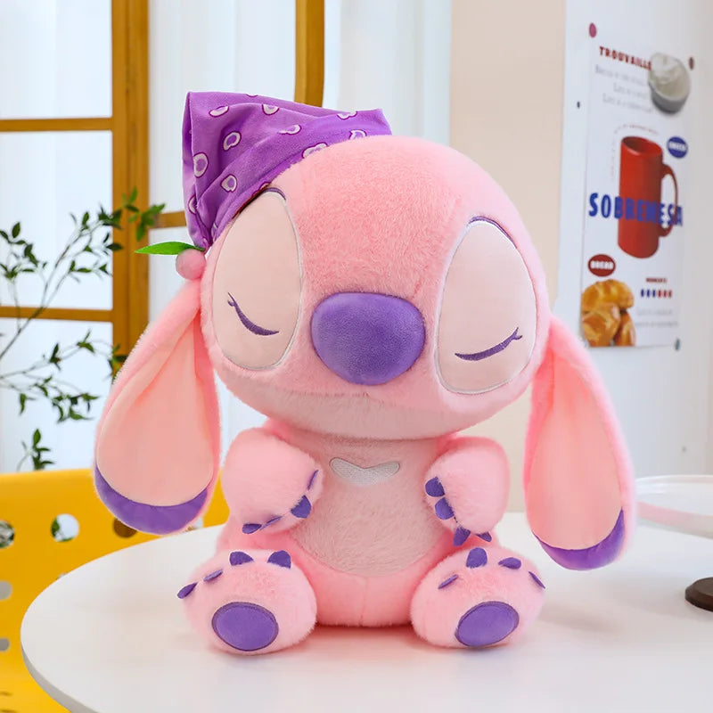 Big Size Disney Stitch Holding Duck Plush – Cute Hugging Doll Pillow Toy for Kids & Xmas Gifts