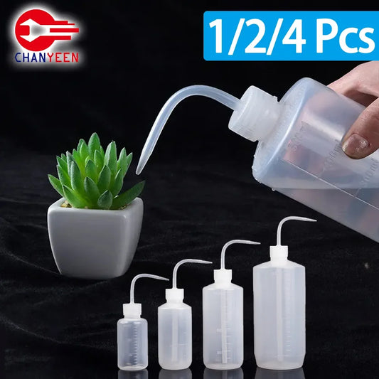 1/2/4Pcs Plants Sprinkler Spray Bottles – Squeeze Watering Can for Flowers, Succulents & Kitchen Irrigation Gardening Tools