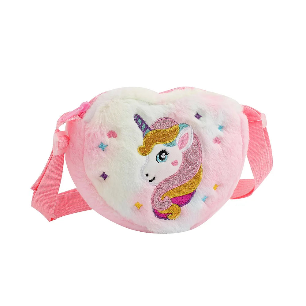 Cute Unicorn Handbag for Girls - Sweet Kids Crossbody Shoulder Bag, Small Purse & Birthday Gift