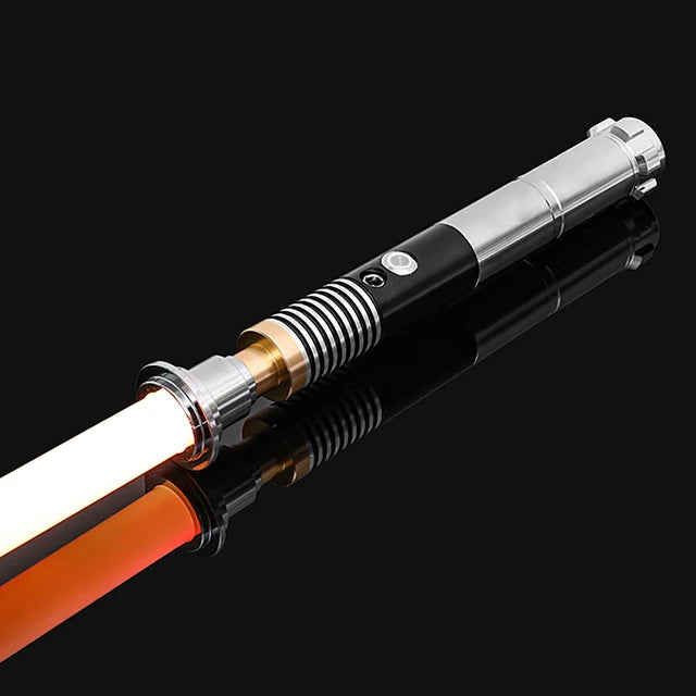 Luke RGB Metal Lightsaber – Laser Sword Kpop Lightstick Flashing Toy Rave Weapon Collectible