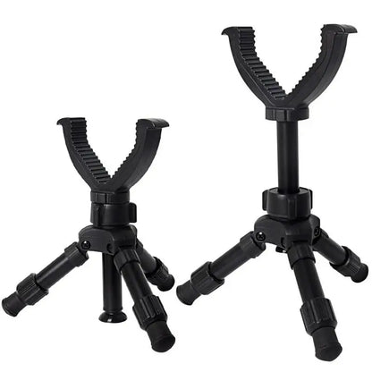 Portable Adjustable Rifle Tripod — Gun Support Monopod for Hunting & Outdoor Practice