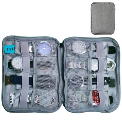 Waterproof Portable Watch Storage Box - Organizer for Men & Women, Smartwatch & Apple Watch Strap Holder