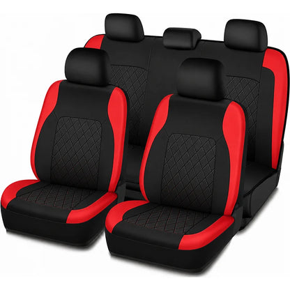 PU Leather Car Seat Cover - Artificial Leather Interior Seat Protector
