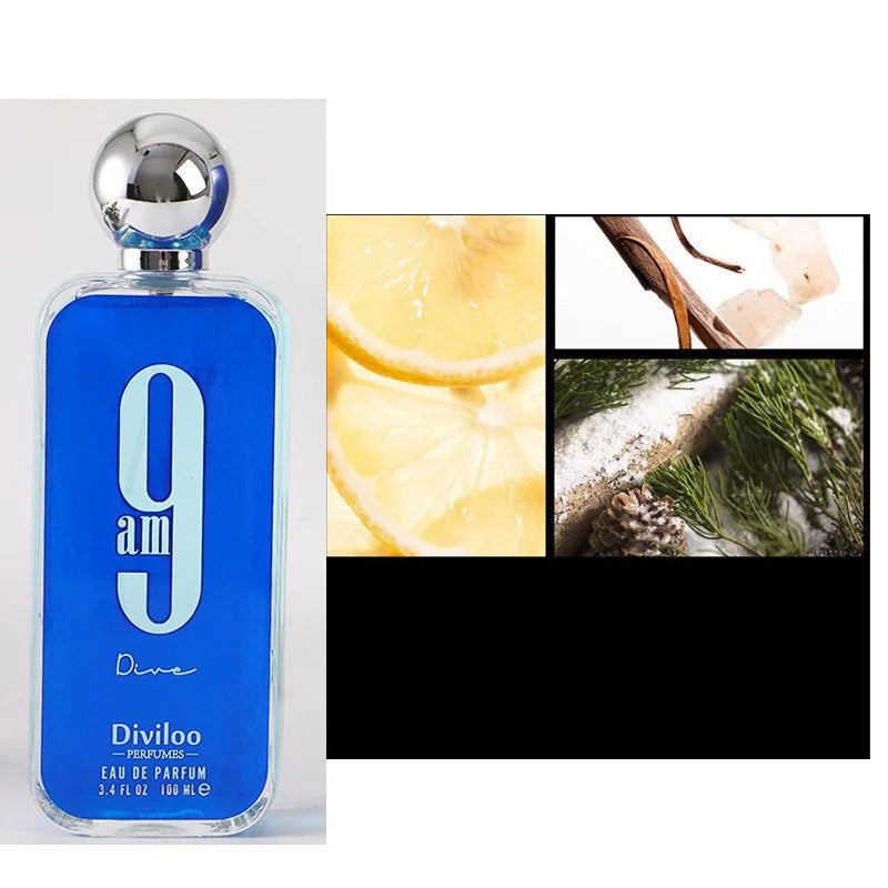 100ML Vanilla Perfume Spray AM/PM, Citrus Floral Scent for Women, Long-Lasting Body Mist Eau De Toilette Cologne