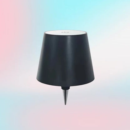 USB Rechargeable Bottle Table Lamp – Touch Control Night Light with 3-Color Stepless Dimming for Bar & Desk