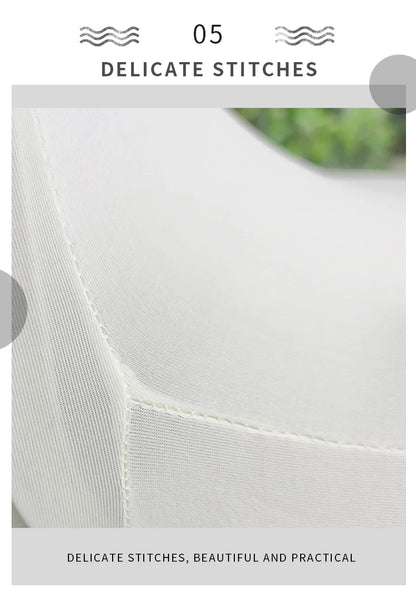 READOR White Spandex Chair Covers – 30/50/100Pcs Stretch Slipcovers for Wedding, Party & Banquet Folding Chairs