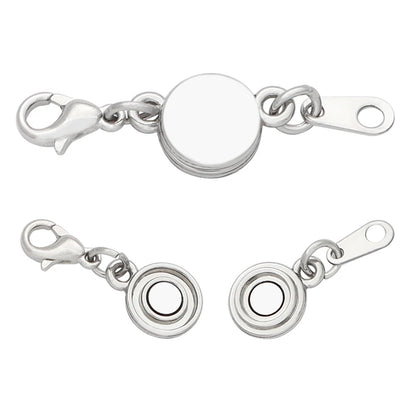 Magnetic Jewelry Clasps - Strong Buckle Connectors with Lobster Clasps for DIY Bracelets, Necklaces & Jewelry Making
