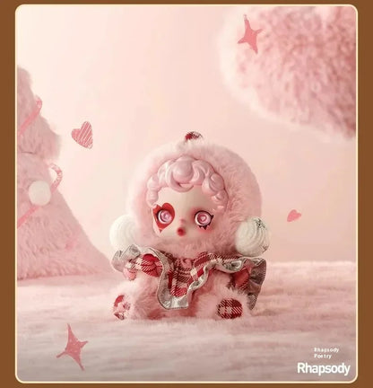 Skullpanda Winter Music Series Blind Box Plush Keychain – Cute Action Figure Toy Gift