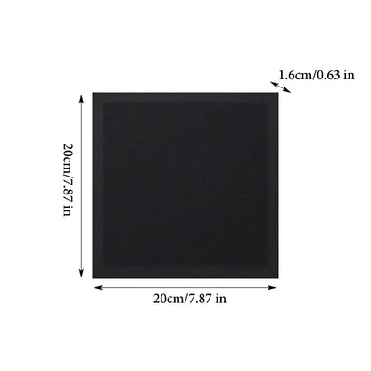 Black Canvas Wooden Oil Painting Frame – Cotton DIY Graffiti Canvas for Children & Beginner Art Practice Supplies